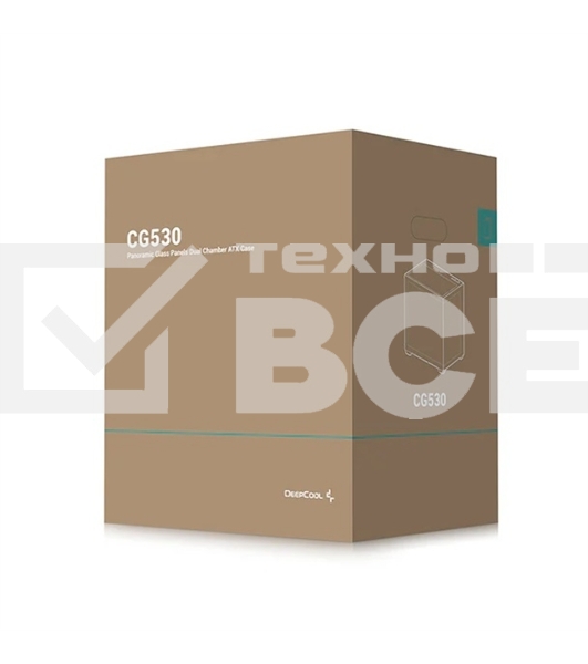 Компьютерный корпус Deepcool CG530 черный без БП ATX 2x120мм 2x140мм 2xUSB 2.0 1xUSB 3.0 audio bott PSU
