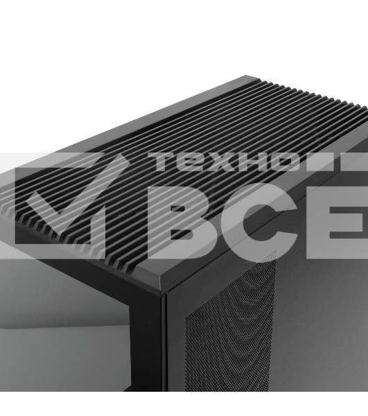 Компьютерный корпус без блока питания HSPD F711-TGbK, Panoramic Full Tower, Black, TG, 0.7 SPCC, no fans ATX, mATX, mITX 190/420/280мм 2x2.5', 2x3.5', 7xPCI 1xUSB-A 3.0, 1xUSB-C 445x235x475мм