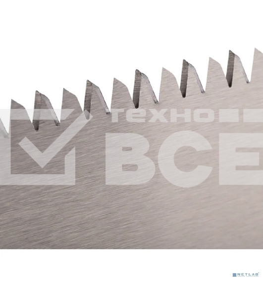 Ножовка по дереву Rexant 'Зубец' 400 мм, 7-8 TPI, каленый зуб 2D, двухкомпонентная рукоятка