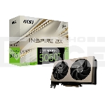 Видеокарта MSI RTX 5060 Ti 16G INSPIRE 2X OC, NVIDIA RTX 5060 Ti, 16 ГБ GDDR7, 128 бит, PCI-e 5.0, 1xHDMI, 3xDP, 2617 МГц, фото6