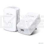 Комплект гигабитных адаптеров Mercusys AV1000 Gigabit Powerline Kit, HomePlug AV2 standard, 1 Gigabit port, 300m over electrical circuits, plug and play., фото2
