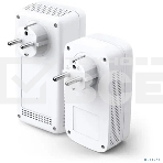 Комплект двухдиапазонных гигабитных Powerline-адаптеров TP-Link TL-WPA8631P KIT AV1300 с Wi-Fi и встроенной розеткой, фото3