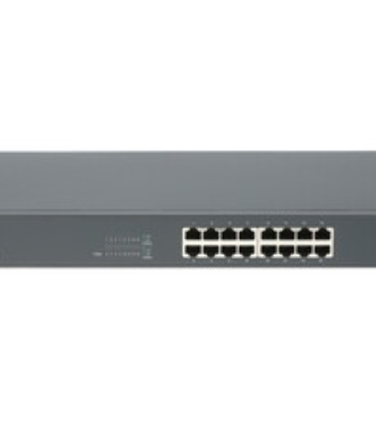 Коммутатор TP-Link SMB TL-SG1016 Коммутатор 16-port Gigabit Switch, 1U 19-inch rack-mountable steel case