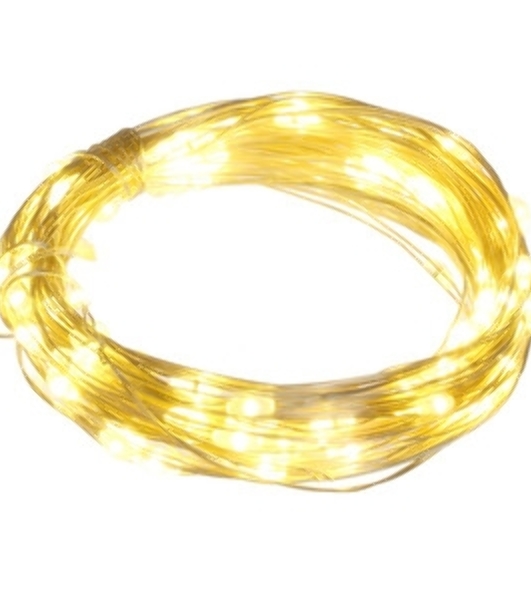 Гирлянда Neon-night 'Роса' 5 м, 50 LED, USB, белое свечение