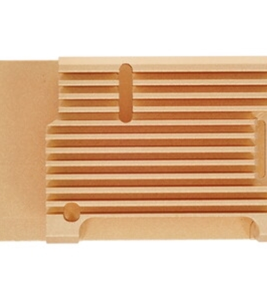 Корпус Qumo Aluminum case without fan, Raspberry Pi 3, gold(RS025)