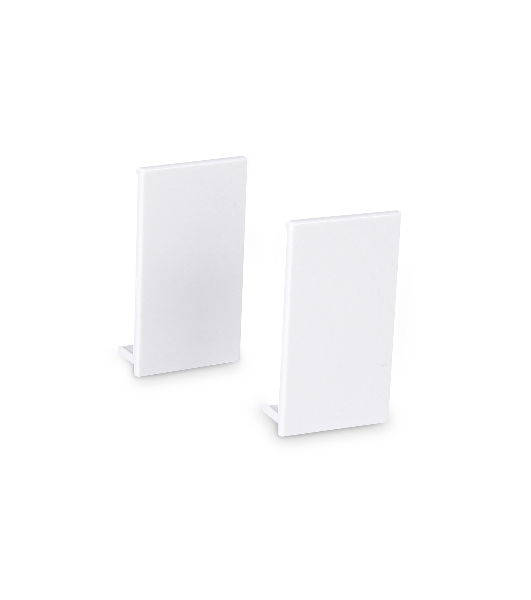 GL1057 WH белый заглушка для шинопровода Magnetic 220V 30.6*56*2 (2шт)