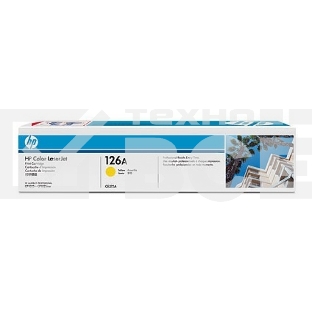 Картридж лазерный HP CE312A желтый для LaserJet Pro CP1025 1000стр.