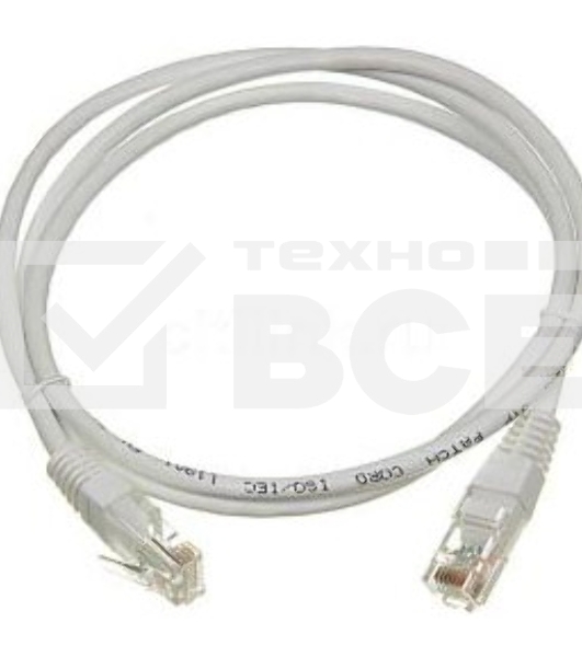 Кабель Патч-корд Lanmaster FTP TWT-45-45-2.0/S-GY_10PC вилка RJ-45-вилка RJ-45 кат.5е 2м серый ПВХ (уп.:1шт)