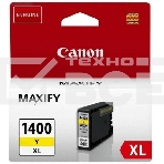 Картридж струйный CANON PGI-1400XL желтый (935 стр. 12 мл) для Canon MAXIFY МВ2040/2340/2740, фото4
