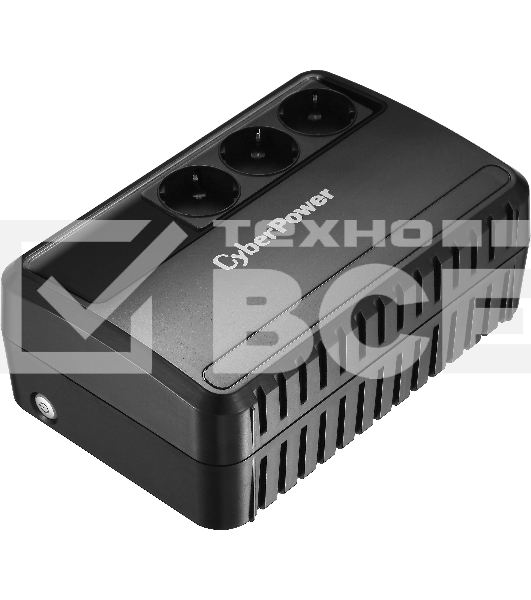 Источник бесперебойного питания CyberPower Line-Interactive BU600E 600VA/360W (3 EURO)