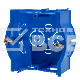 Коробка установочная сборная (проходная), 68х45 мм Rexant