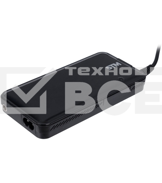 Адаптер для ноутбуков STM Dual DLU90, 90W, EU AC power cord& Car Cigaratte Plug, USB(2.1A)