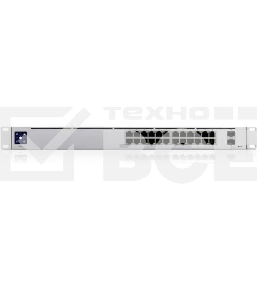 Коммутатор 24PORT 1000M 2SFP USW-24 UBIQUITI