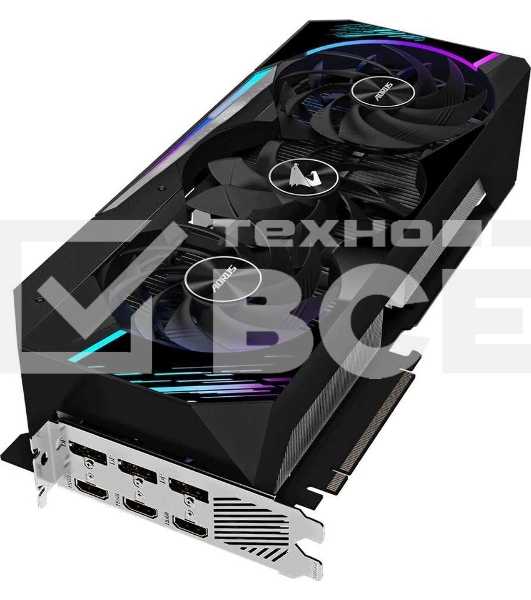 Видеокарта Gigabyte GV-N3080AORUS M-10GD 3.0 LHR