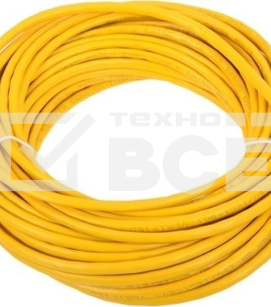 Патчкорд литой 'Aopen' UTP кат.5е 15м желтый <ANP511_15M_Y> 