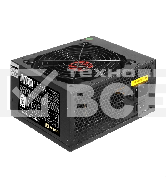 Блок питания ExeGate 650PPH-LT-S-OEM (EX282046RUS-OEM-S), 650Вт, 80 PLUS, 120мм, черный