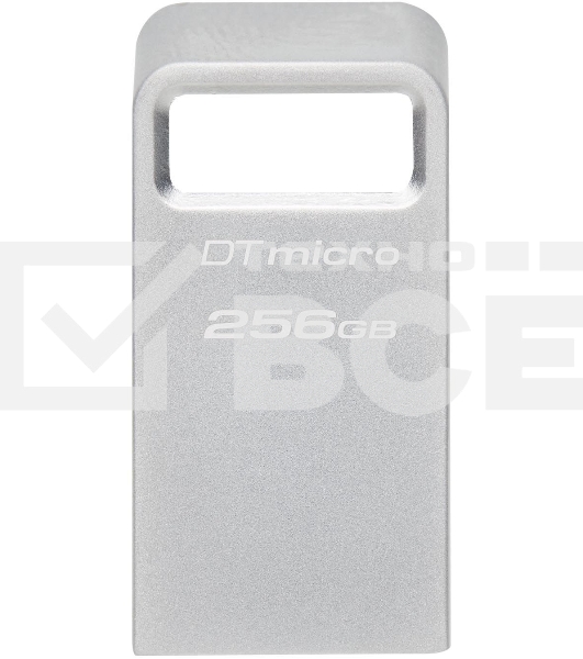 Флеш диск Kingston 256Gb DataTraveler Micro DTMC3G2/256GB USB3.0 серебристый