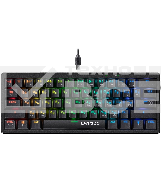 Клавиатура Defender Deimos GK-303  проводная, USB, черный