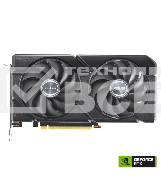 Видеокарта Asus DUAL-RTX4060-O8G-EVO NVIDIA GeForce RTX 4060 8Gb PCI-E 4.0  128bit GDDR6 2505/17000 HDMIx1 DPx3 HDCP Ret