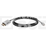 Кабель-адаптер VCOM USB Type-Cm --> DP1.4v (m) 8K@60Hz, 1.8m , Alum Shell, фото2
