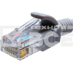 Патч-корд Suprlan 10-0141 UTP RJ-45 вил.-вилка RJ-45 кат.5E 0.5м серый LSZH 24AWG, фото2