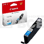 Картридж струйный CLI-451C (6524B001) для Canon PIXMA iP7240/MG6340/MG5440, Голубой, 332стр., фото4