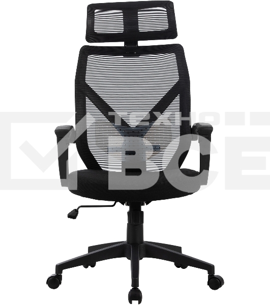 Кресло компьютерное Cactus CS-MC414-BK черный, сетка/ткань