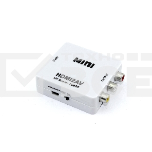 Переходник с HDMI на AV (тюльпаны)