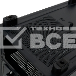 Компьютерный корпус HSPD F710, Panoramic Mid Tower, черный, TG, 0.5 SPCC, 3x120мм ARGb E-ATX, ATX, mATX, mITX 185/395/270мм 2x2.5