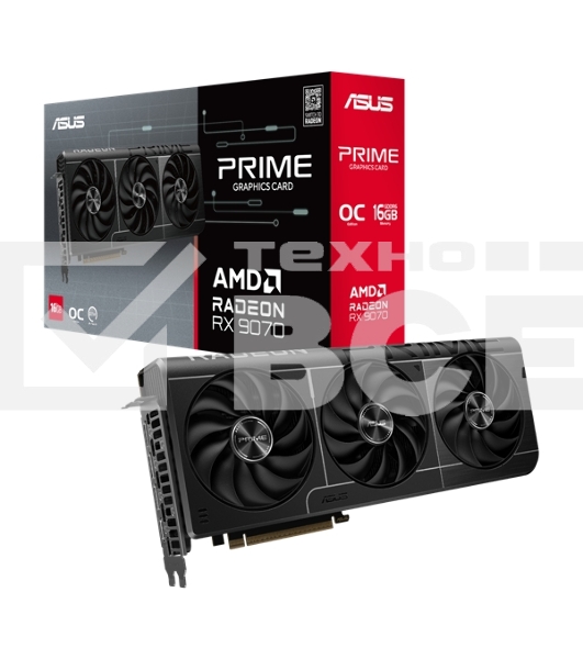 Видеокарта ASUS PRIME-RX9070-O16G
