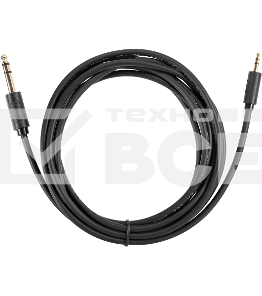 Кабель-адаптер 3.5ST(M)/6.35 ST(M), 3м, Telecom PRO <TAV6165-3M>