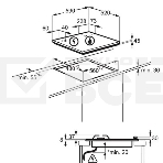 Газовая варочная поверхность ELECTROLUX KGG64362S газ на стекле, 2 чугунных держателя, газконтроль варочной поверхности, интегрированный автоподжиг варочной поверхности, конфорки: Конфорка ускоренного нагрева, средней мощности, Конфорка ускоренного нагрева, средней мощности, WOK конфорка, Конфорка ускоренного нагрева, стандартной мощности,, фото 1