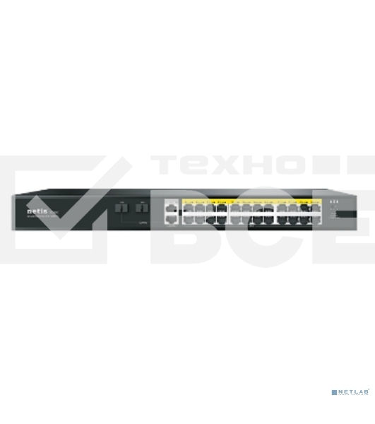Коммутатор 24PORT 10/100M POE 4GE COMBO P124GH Netis