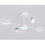 Потолочный светодиодный светильник с пультом Ambrella light FL51631/4+1 WH белый 3000K-6400K 48W 910*745*300 (ПДУ ИК), фото8