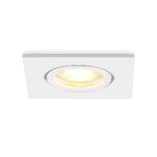 Светильник Ambrella light TN1160 WH белый IP44 GU5.3 85*85*28
