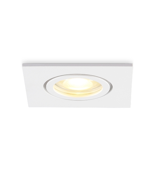 Светильник Ambrella light TN1160 WH белый IP44 GU5.3 85*85*28