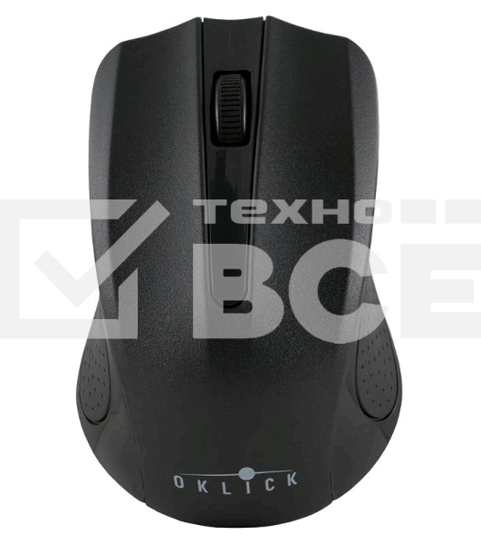 Мышь беспроводная Oklick 485MW черный, 1200 dpi, радиоканал, USB, кнопки - 3
