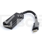 Переходник Cablexpert USB Type-C/DisplayPort, 15см, пакет (A-CM-DPF-01), фото 1