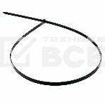 Хомут-стяжка кабельная нейлоновая Rexant 600 x7.6 мм, черная, упаковка 100 шт., фото 1