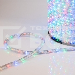 Дюралайт LED, свечение с динамикой (3W) - мульти (RYGB), 36 LED/м, бухта 100м, фото2