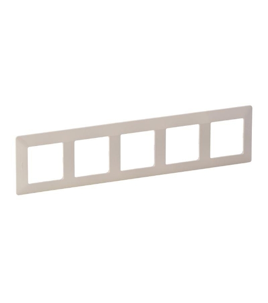 Рамка 'Слоновая кость'. 5-постовая универсальная  Valena LIFE