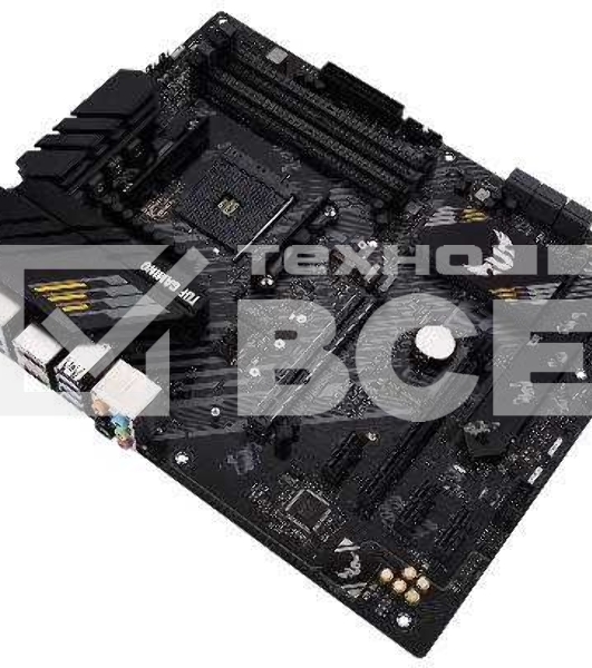 Материнская плата ASUS TUF GAMING B550-PLUS, AM4, AMD B550, 4xDDR4, 6xSATA, 2xM.2, 1xPCIe 4.0 x16, 1xPCIe 3.0 x16, 3xPCIe x1, 1xHDMI, 1xDP, 1x 2.5Gb LAN, 4xUSB-A 3.2 Gen 1, 1xUSB-A 3.2 Gen 2, 2xUSB-A 2.0, 1xUSB-C 3.2 Gen 2, 5x3.5 мм, 7.1, ATX