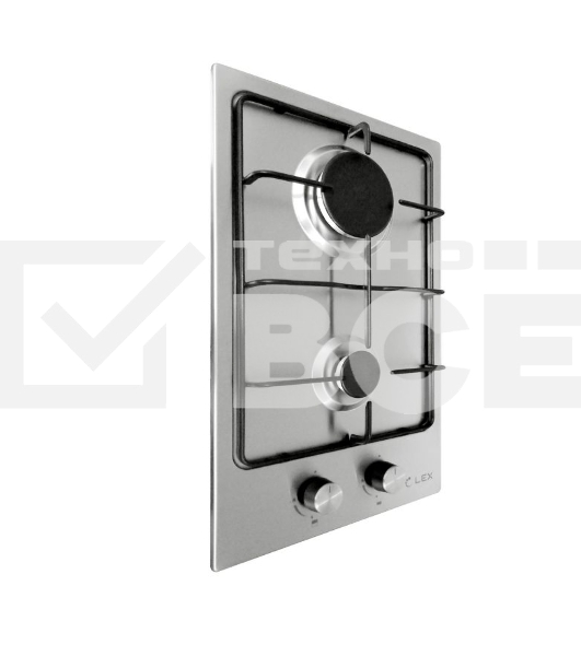 Панель варочная LEX GVS 320 IX1000/3000Вт 2конфорки нерж.сталь