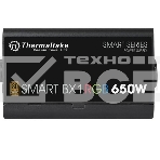 Блок питания Thermaltake Smart PS-SPR-0650NHSABE-1, 650Вт, 80 PLUS Bronze, 120мм, черный, фото2