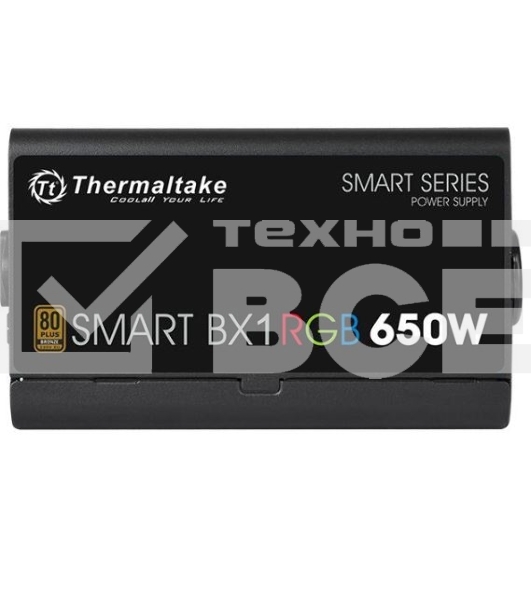 Блок питания Thermaltake Smart PS-SPR-0650NHSABE-1, 650Вт, 80 PLUS Bronze, 120мм, черный