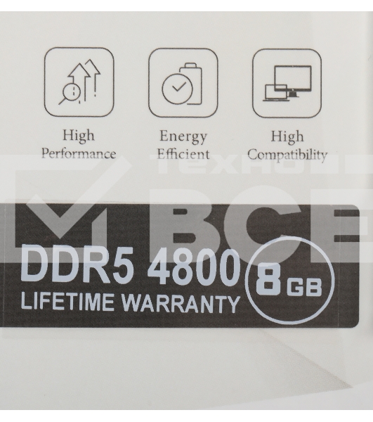Оперативная память AGI, DDR5, 8GB (1x8GB), 4800MHz, CL40, DIMM