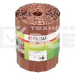Бордюрная лента PALISAD, 15х900 см, полипропиленовая, коричневая, Россия Palisad, фото 1