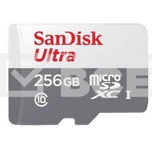 Карта памяти MICRO SDXC 256GB UHS-I SDSQUNR-256G-GN3MN SANDISK