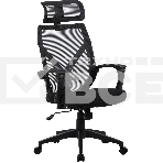 Кресло компьютерное Cactus CS-MC414-BK черный, сетка/ткань, фото7