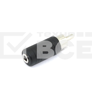 Переходник с RCA (тюльпан) 1 канал на miniJack